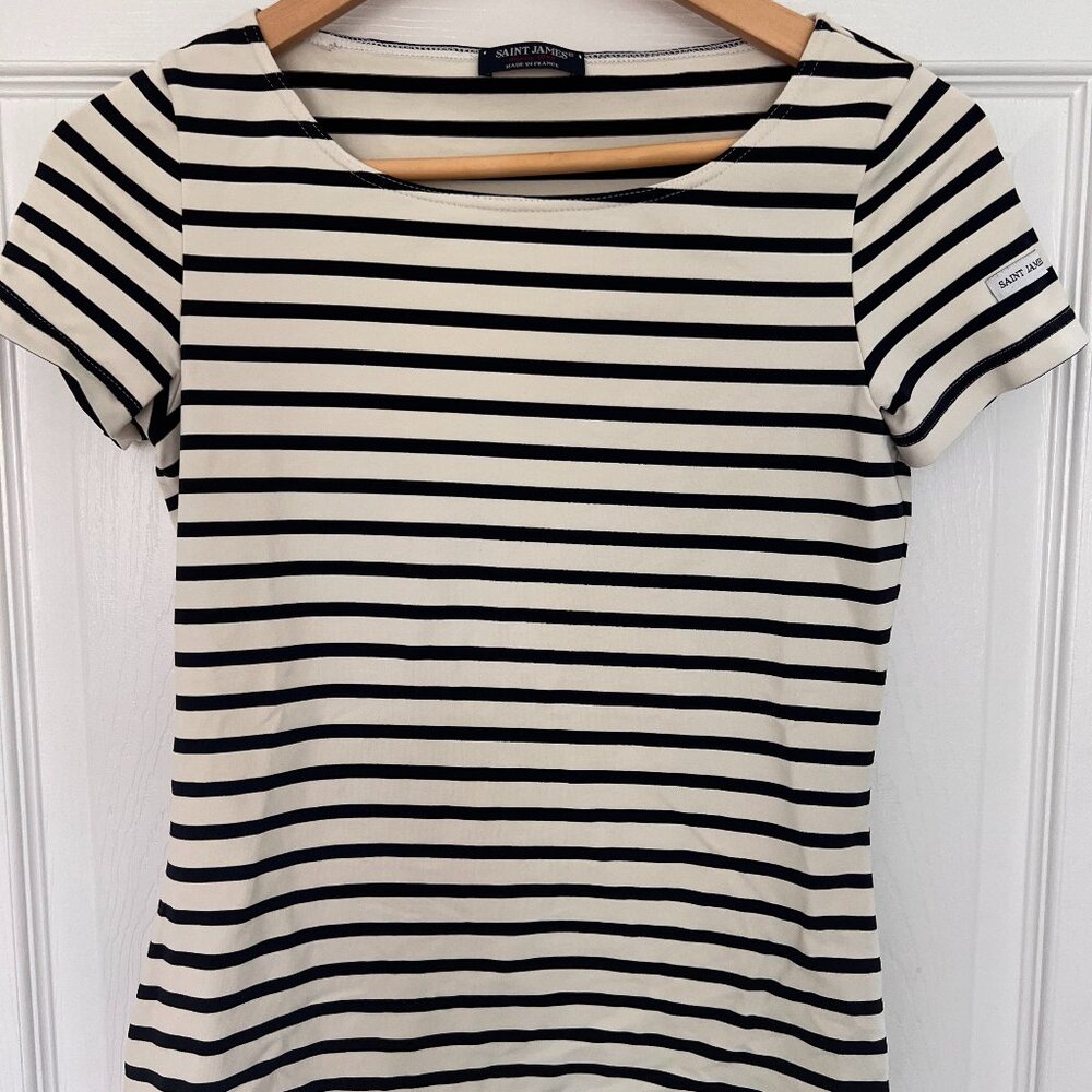 Saint James Garde Côte anti-UV striped sailor shirt
